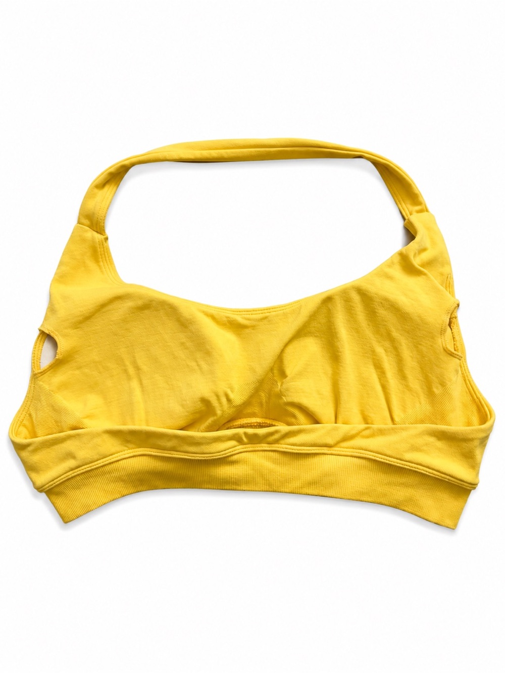 Dfyne Yellow Impact Sports Bra - Picture 2 of 3